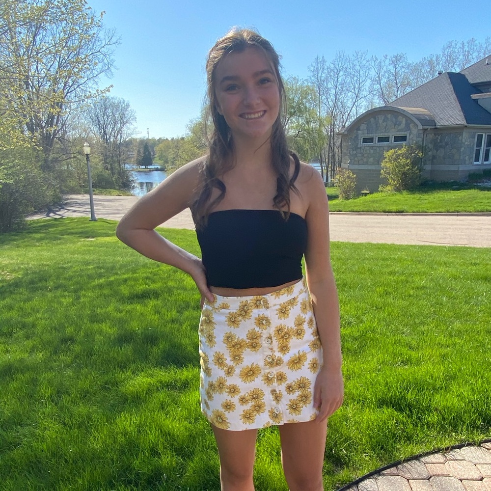 Sunflower skirt